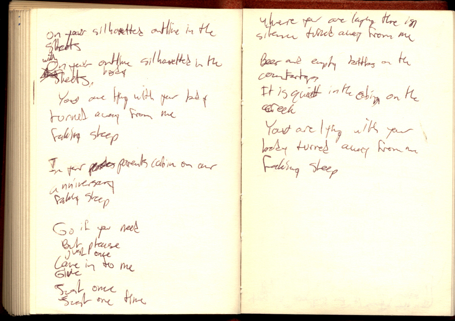 Nightlight Lyrics Sheet 25
